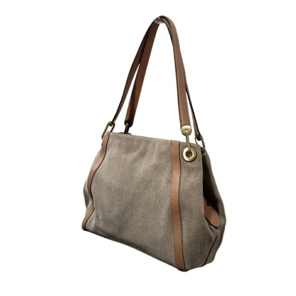 Michael Kors Cotton Canvas Shoulder Bag - Picture 3 of 7